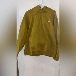 Nike ACG Men's Mustard hoodie